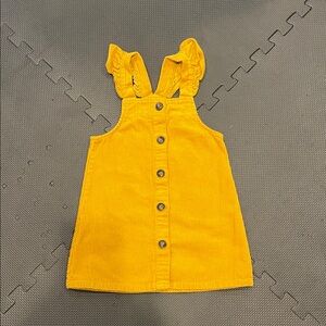 btween Yellow Kids Casual Dress